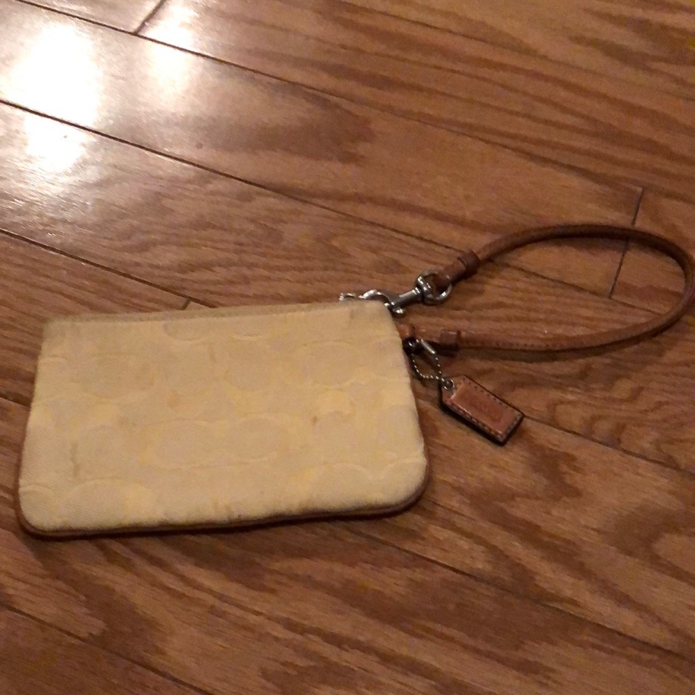 Coach Yellow Wrislet